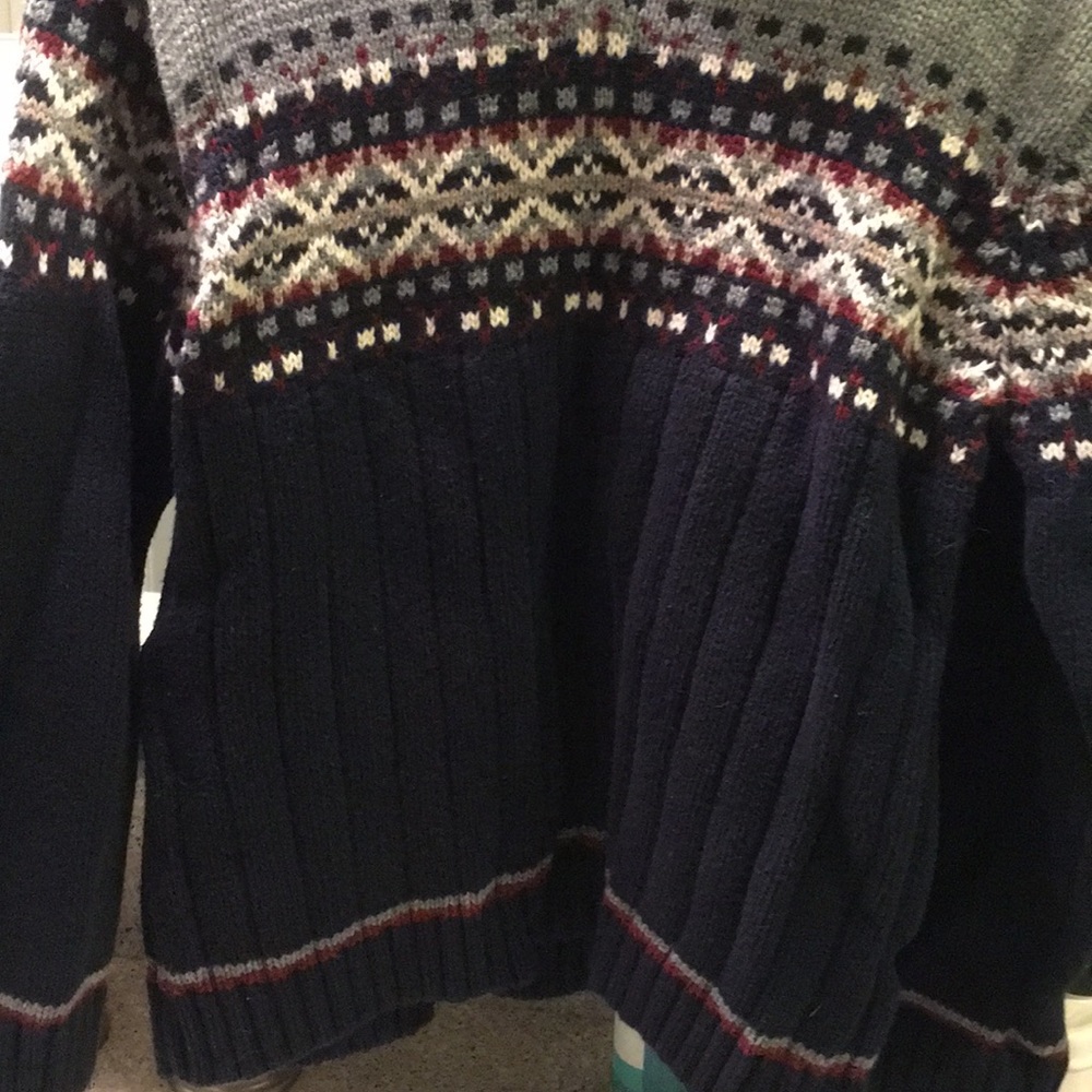 Boys 1/4 zip sweater, EUC, size 7, Bowden & Wright